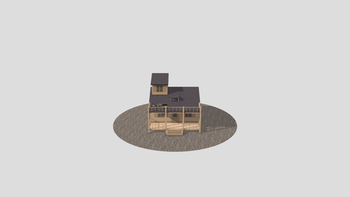 Farmer's house 3D Model
