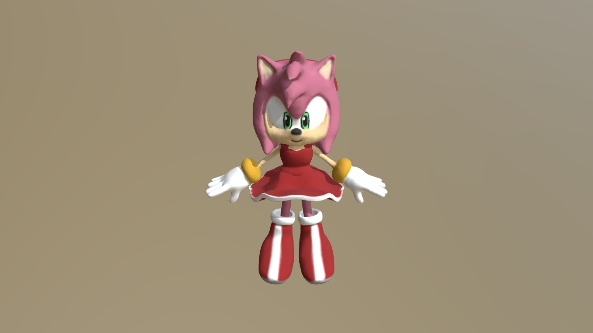 Amy Rose - Sonic - Download Free 3D model by AlejoSg (@alejoSg) [c917467]