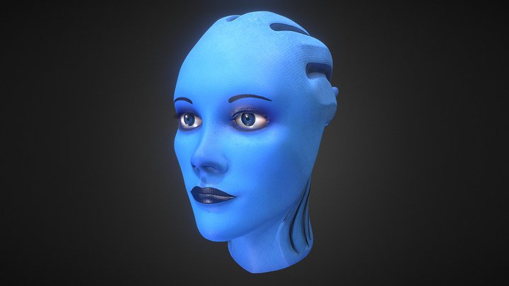 Liara's Head 3D Model