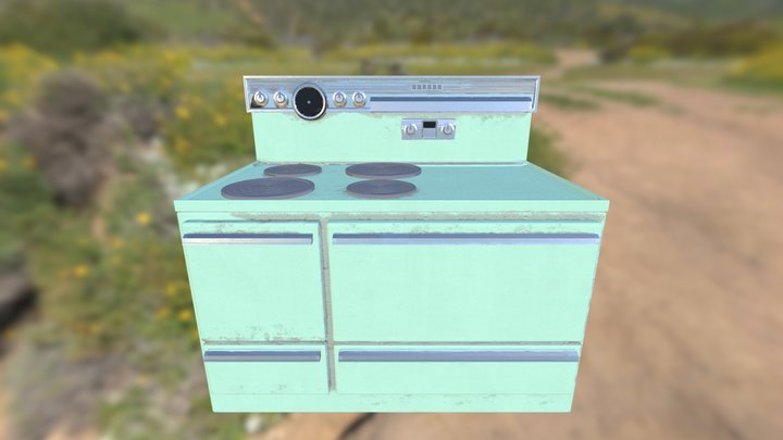 Cooker M02 V006 3D Model