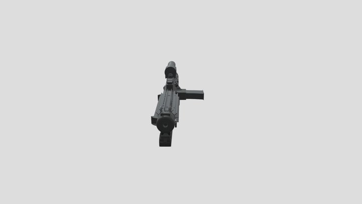 Starwars E-11 3D Model