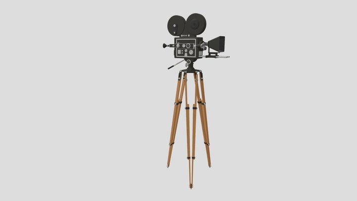 Retrokamera 3D Model
