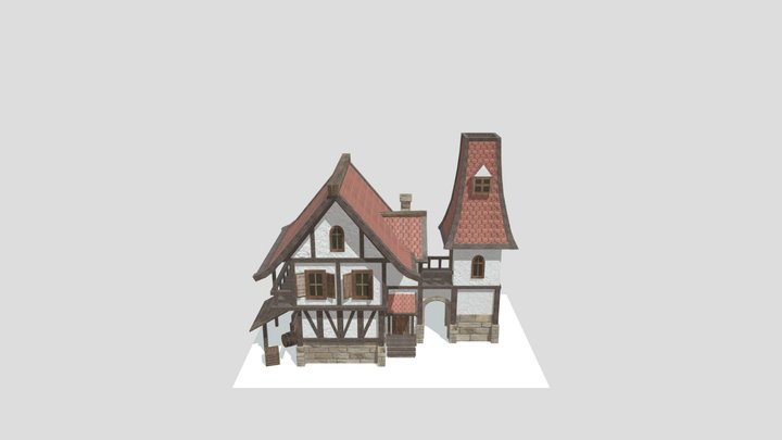 TP1_Maison_MeiQiLiu 3D Model
