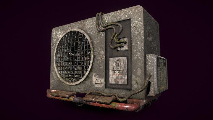 AC Unit fan box – Modello 3D gratuito STL
