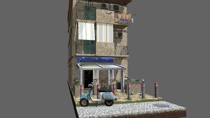 DAE Rowhomes - Napels 3D Model