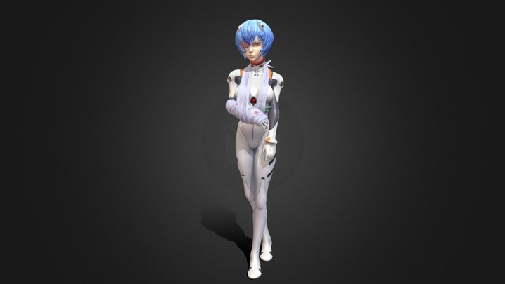 Ayanami Rei 3D Model