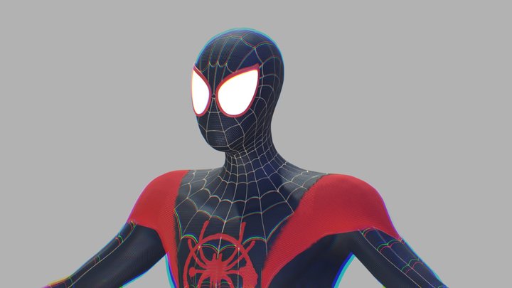 Miles Morales 3D Model