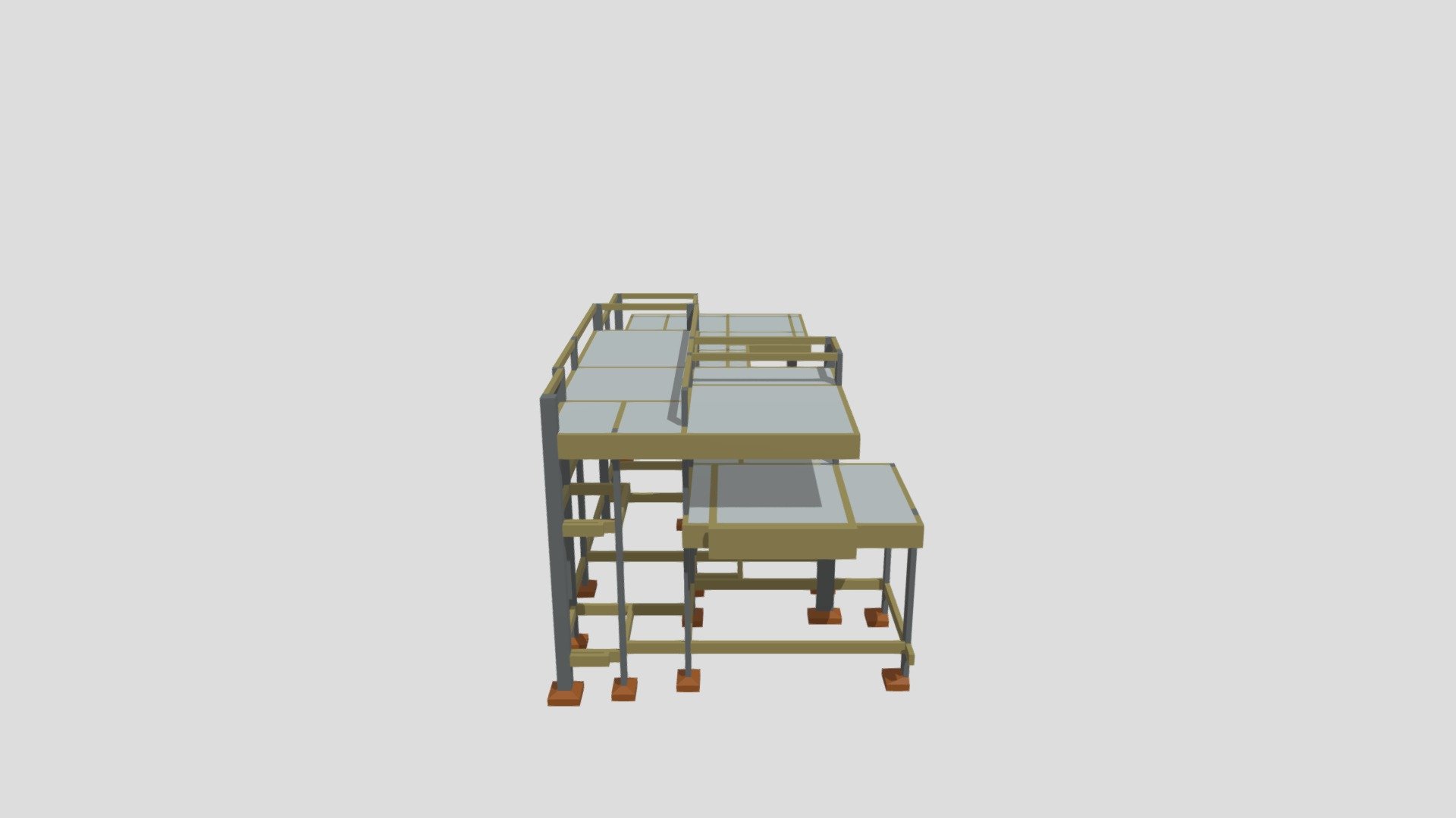 MODELO 3D - PROJETO ESTRUTURAL RENATO