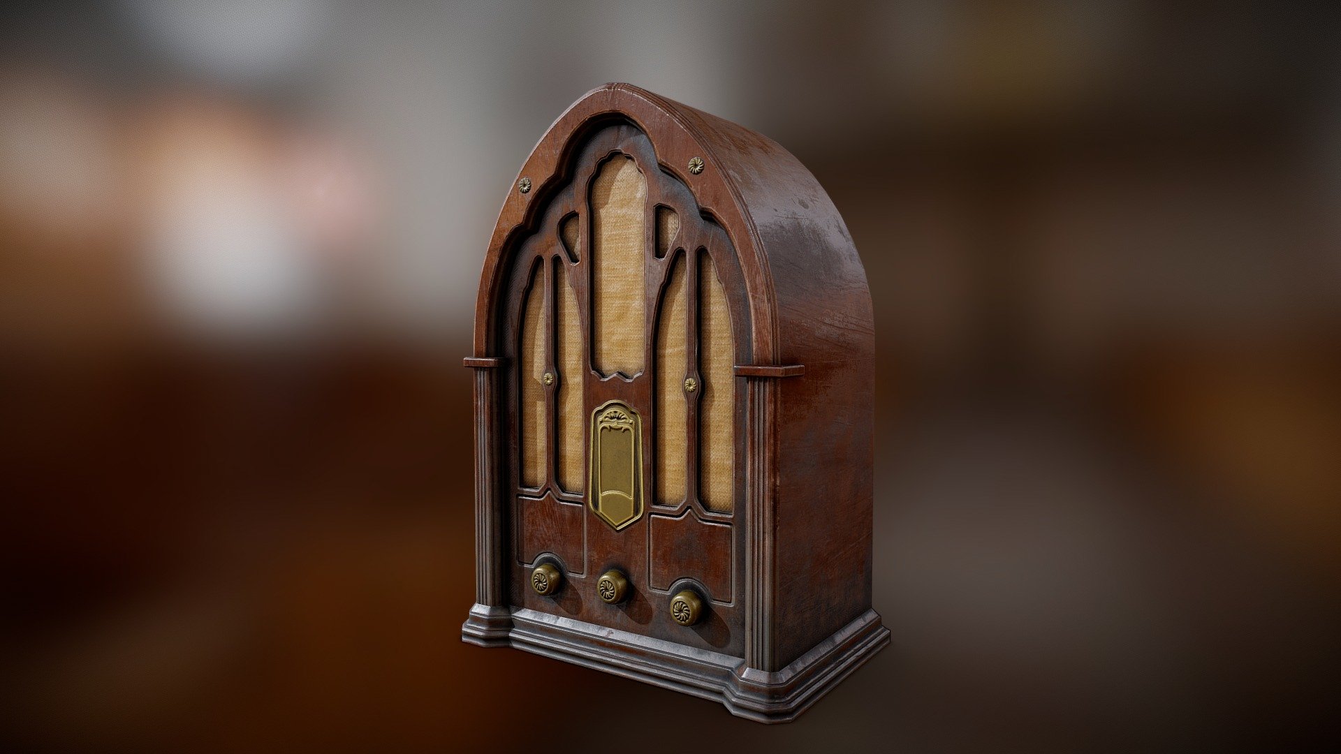 Radio - 3D model by marckeeling [c91bad2] - Sketchfab