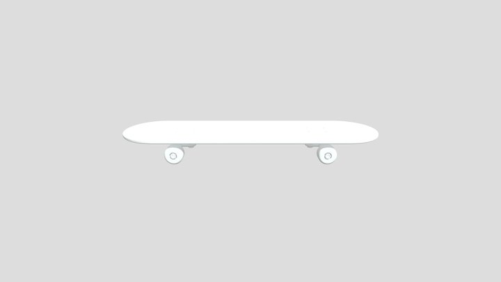cool skateboard 3D Model