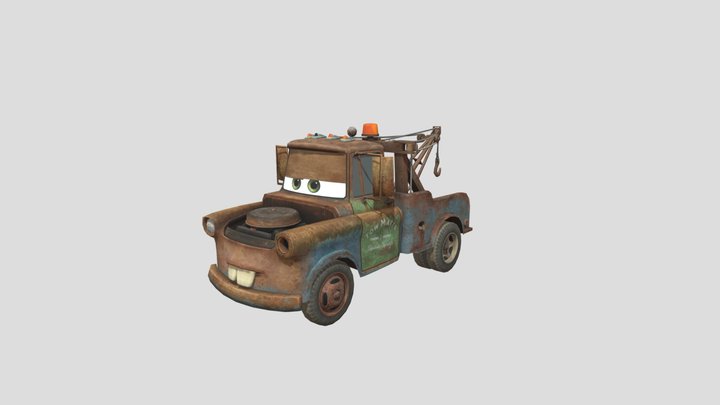 Tow Mater 2006 Classic 3D Model