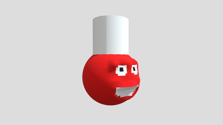 Chef Tomato 3D Model