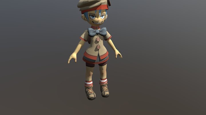 Girl 3D Model