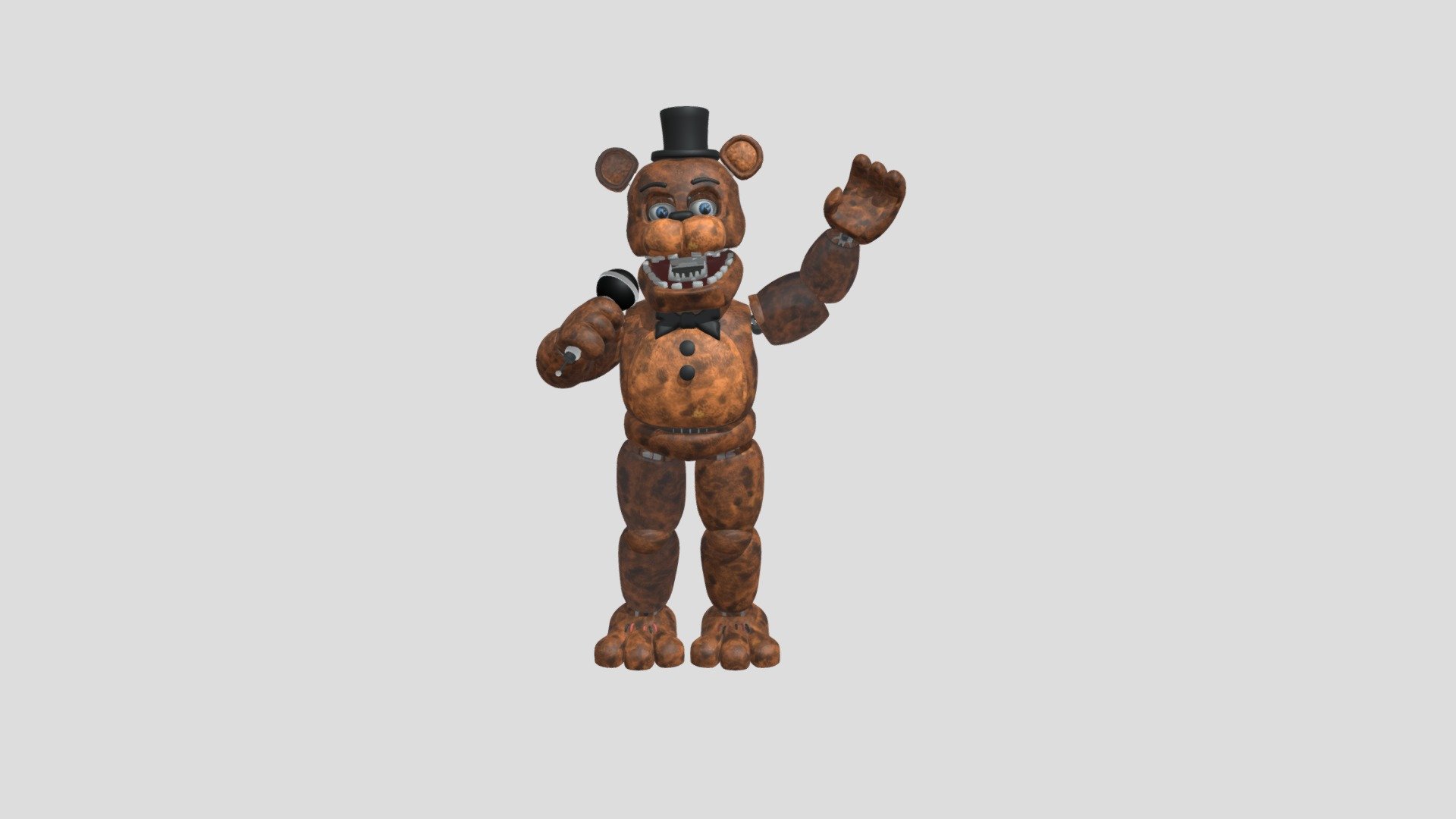 Unwithered Freddy Fazbear - Download Free 3D model by skylajade69 ...