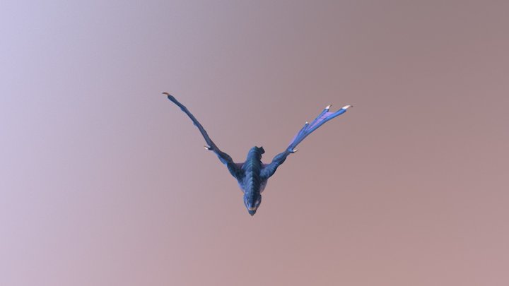 Heavy Dragon Foward 3D Model