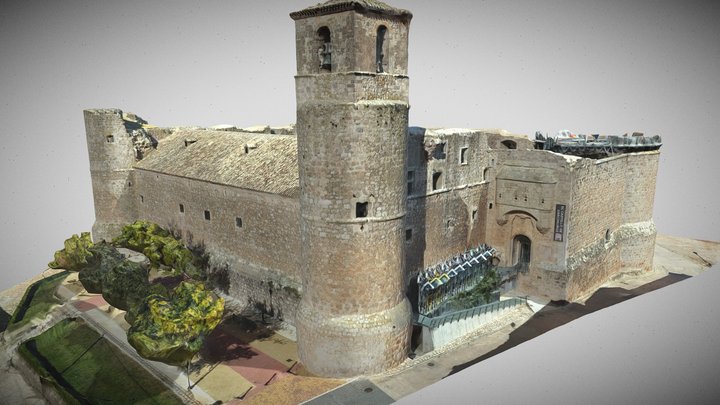 Castillo de Garcimuñoz (Cuenca) 3D Model