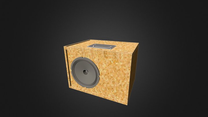 Lautsprecher 3D Model