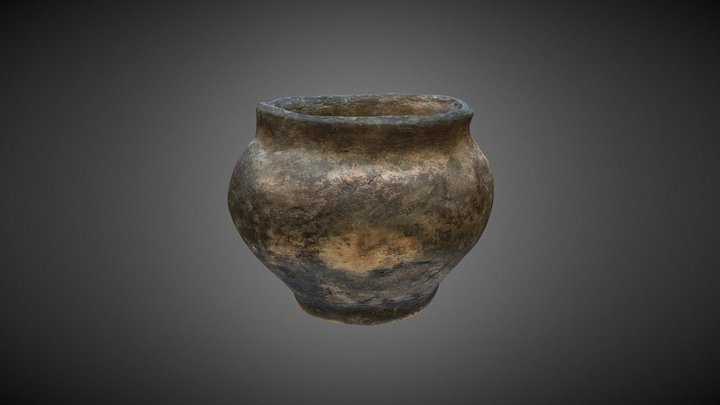 Bronze Age vessel, 2500–1950 BCE, knum003_51 3D Model