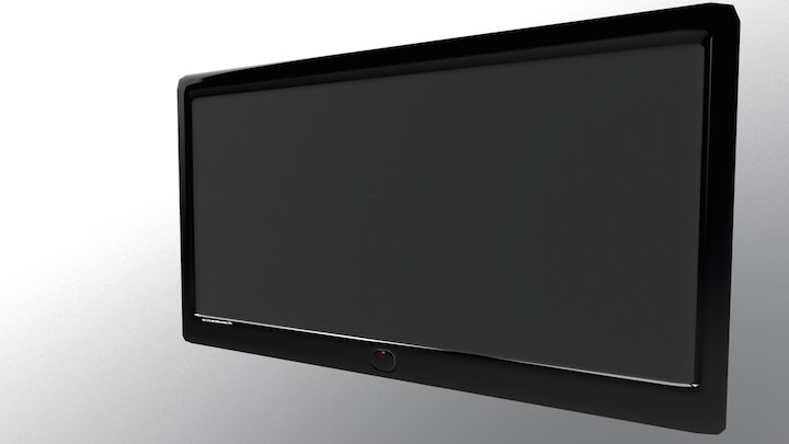 Flat Screen Television – Free 3D Model STL