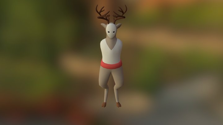 Stag Swag 3D Model