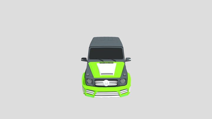 Mercedes G63 AMG Mansory 3D Model