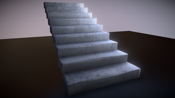 Stairs 3D Model