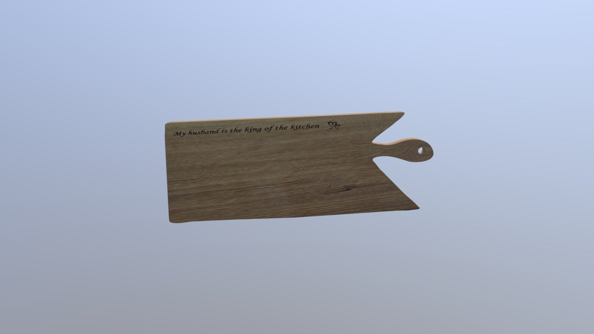 17. Engraved oak cutting boards SET