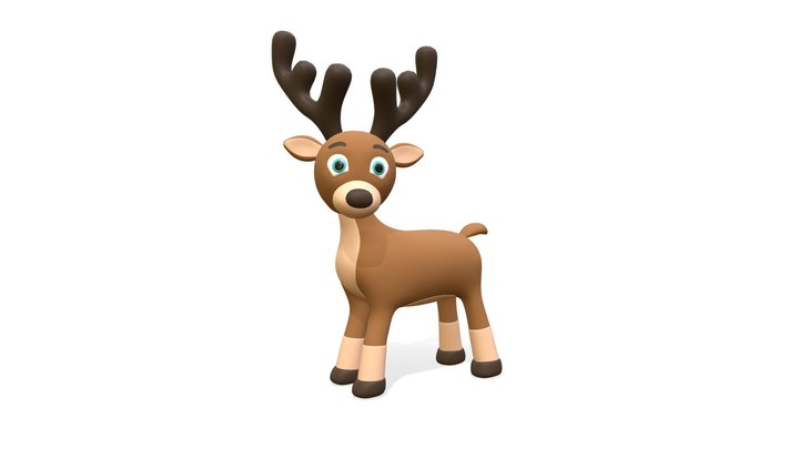 reindeer – Modello 3D gratuito STL