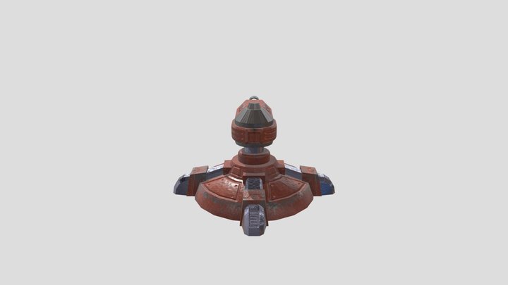 Turret 3D Model
