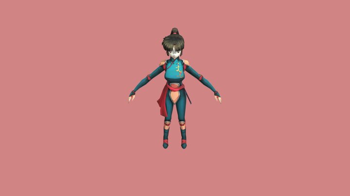 Sango (Inuyasha) 3D Model