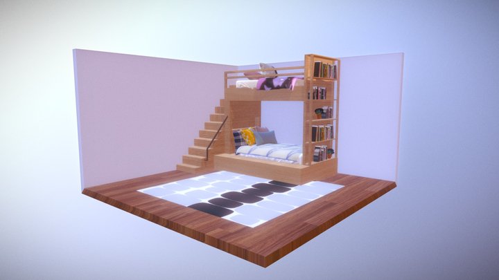 Week 2 - Bunk Bed 3D Model