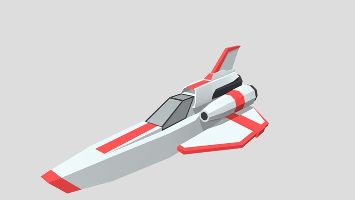 Spaceship 3D Model