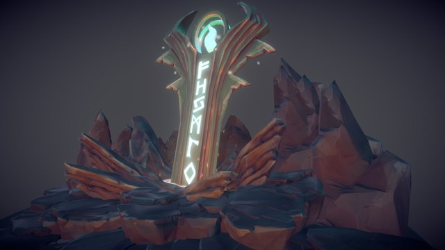 The Sword of Edicts 3D Model