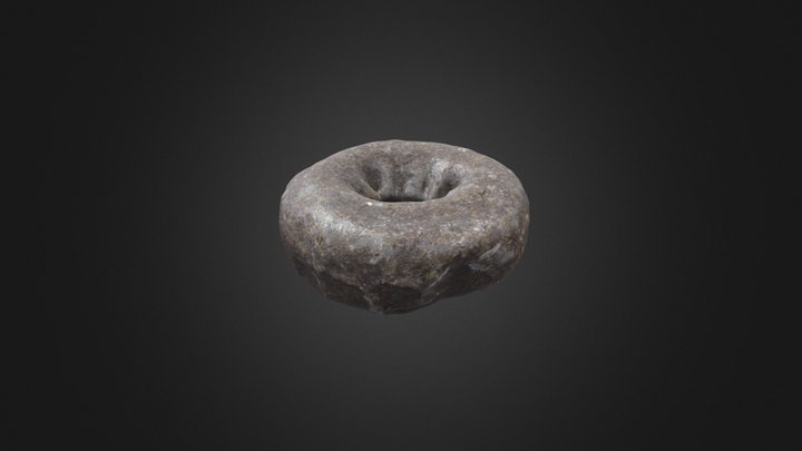 Chocolate Donut 3D Model