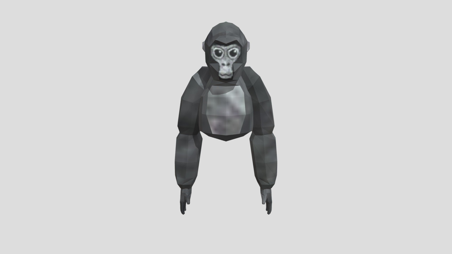 Gorillatag gorrila - 3D model by minasb28 (@foggyboy2) [c927a5d ...