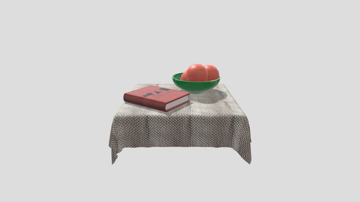 Mouzon Still Life 3D Model