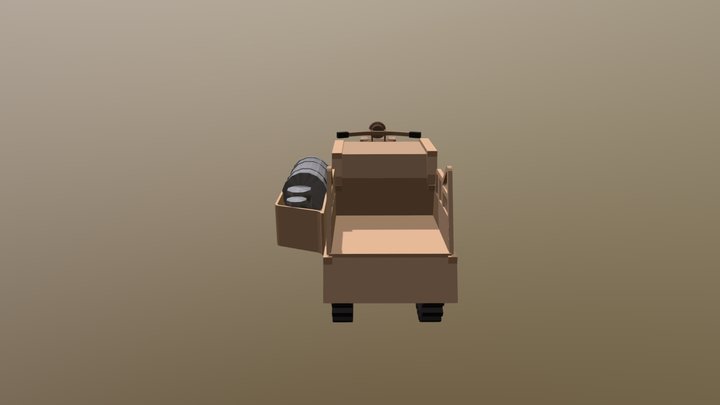 Sd.Kfz. 2(Kettenkrad) 3D Model