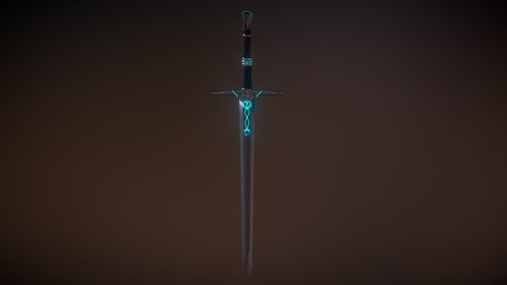 Sword Low poly 3D Model