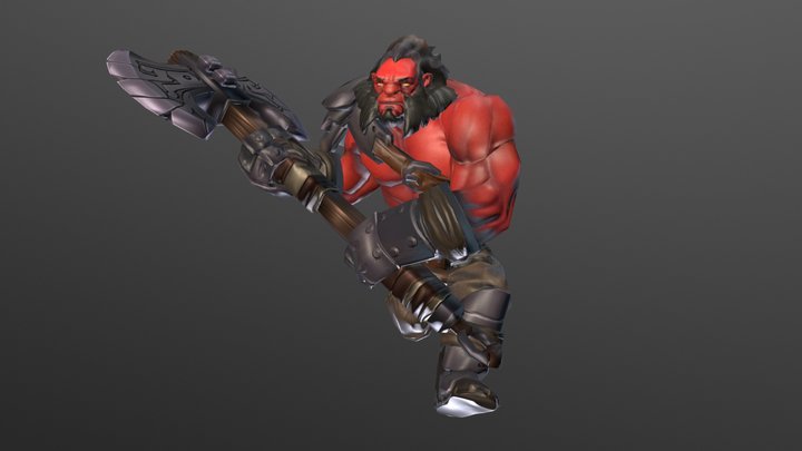 Axe_Dota 3D Model