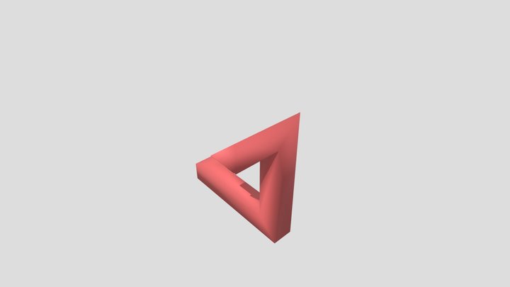 final impossible triangle 3D Model