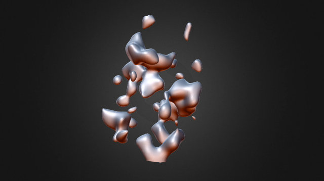 Galaxy density field 14.0 0.4 3D Model