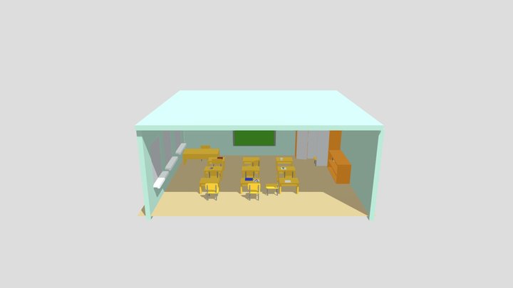 School class 3D Model