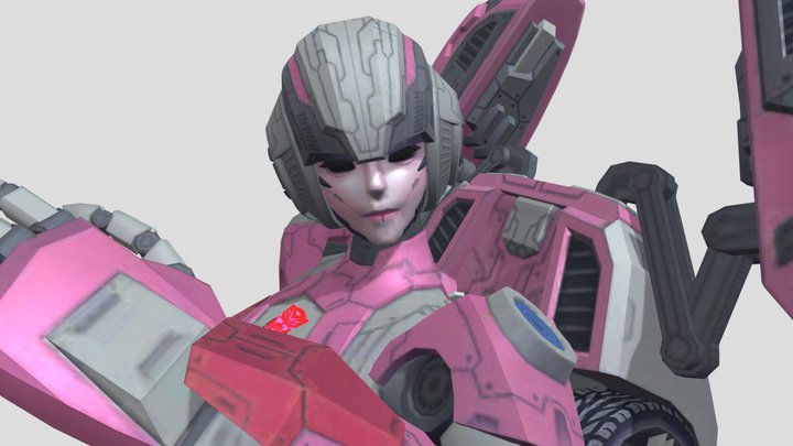 Transformers Alliance Arcee 3D Model