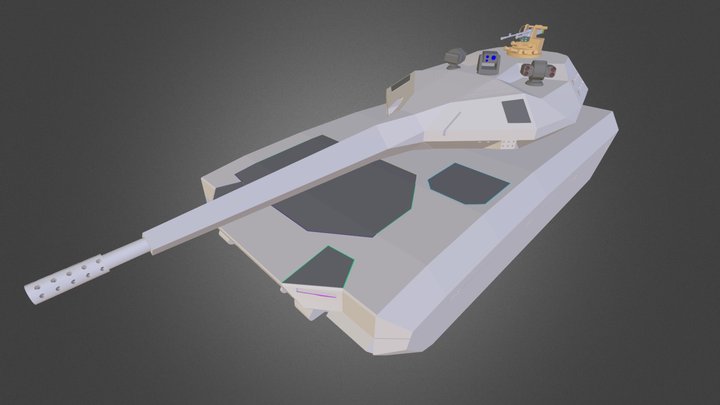 Czołg/ Tank  3D Model
