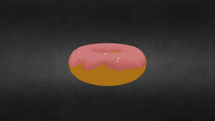 Rosquilla 3D Model
