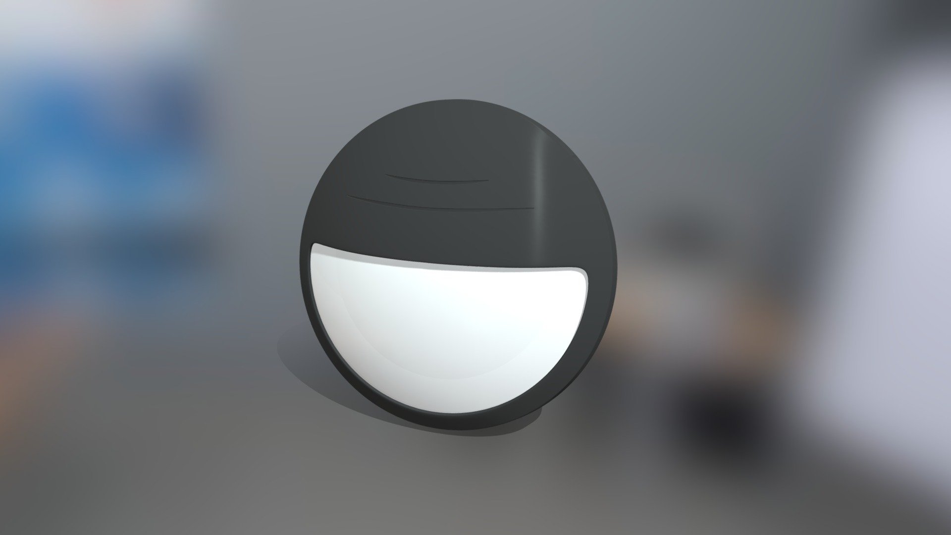 Loynton LED Louvre Bulkhead Grey