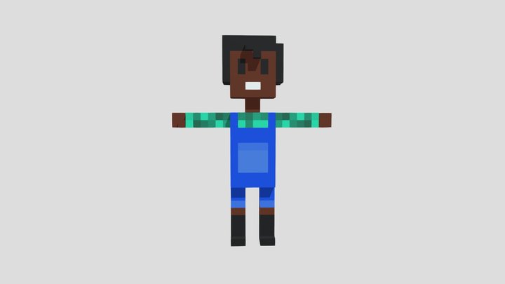 Boy Child 3D Model