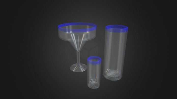 Mexican Glass 3D Model
