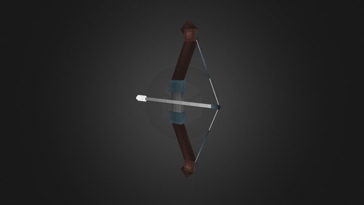 Medieval Bow 3D Model