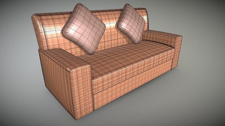 Sofa just for testing.... 3D Model